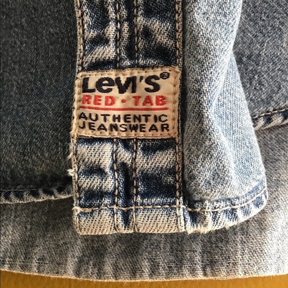 Levi’s Vintage Red Tab Blue Denim Shirt - Picture 2 of 4